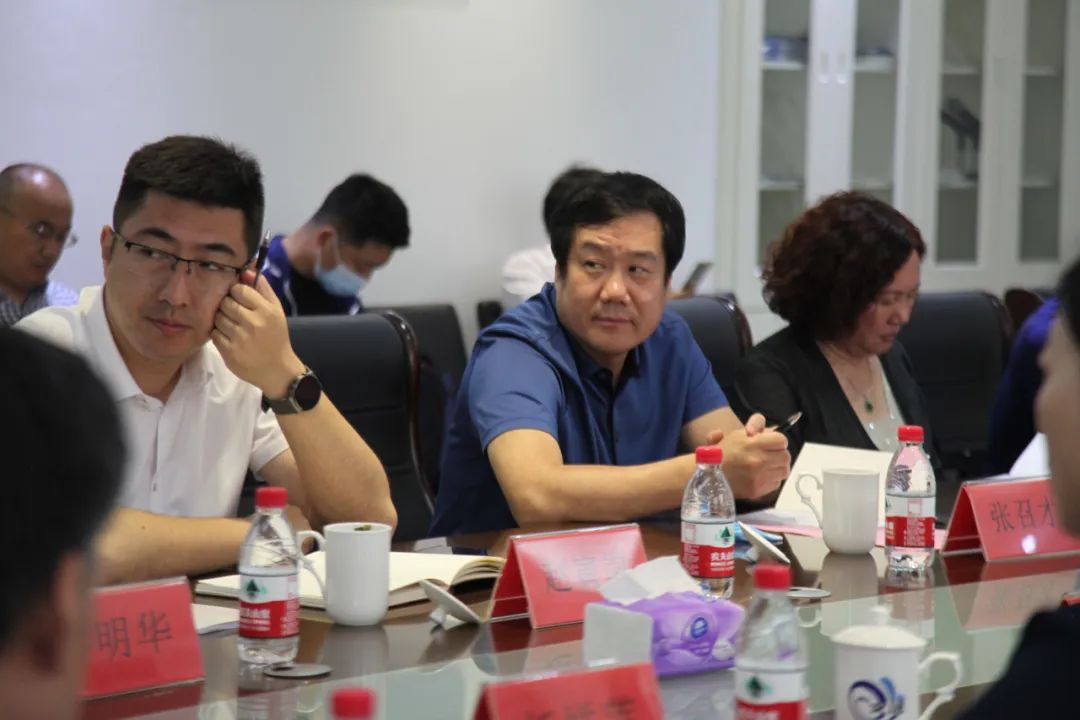 临淄区政协党组书记、主席，齐鲁化工区工委副书记张召才调研九州体育官网生产经营情况